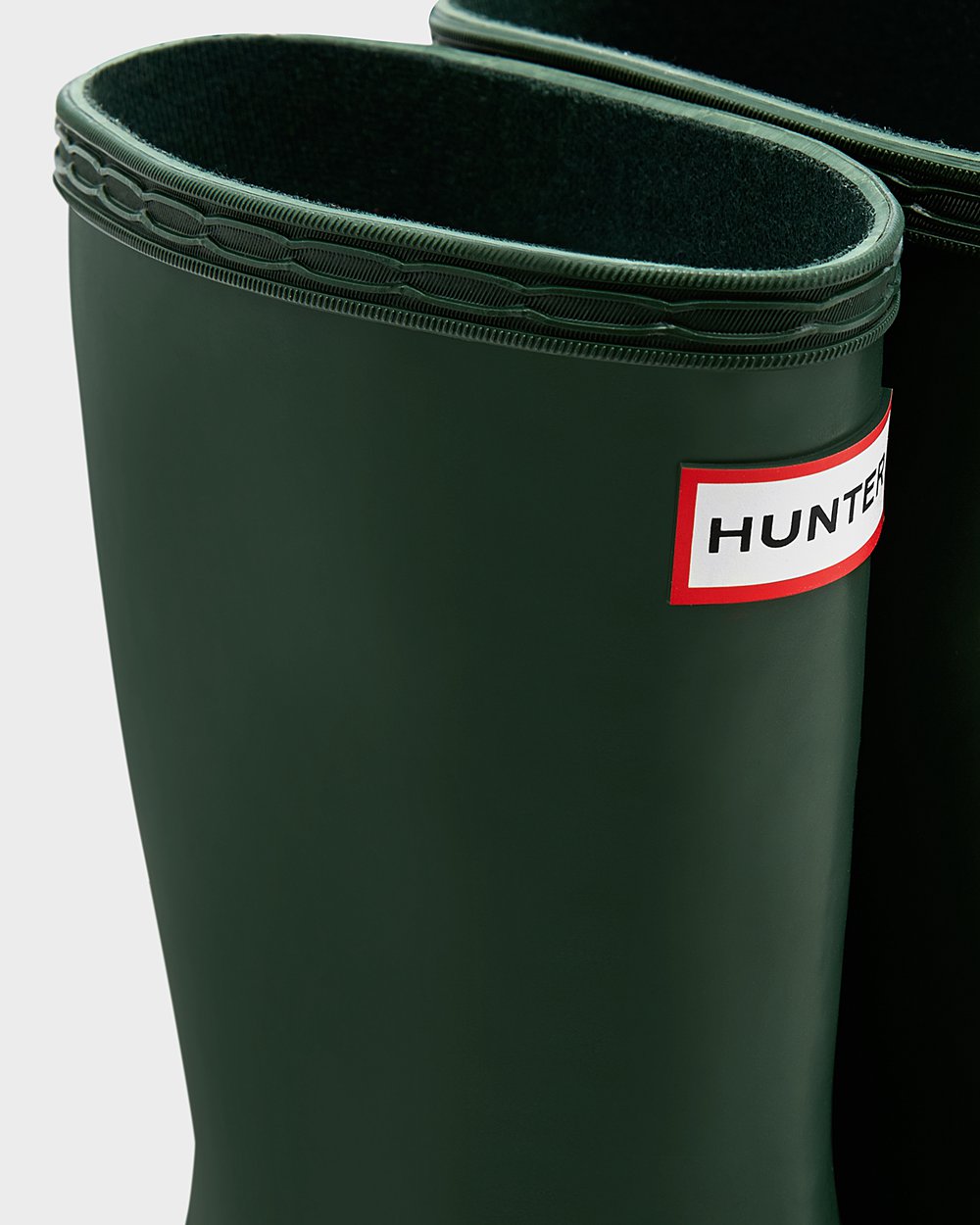 Bottes de Pluie Hunter Original First Classic Enfant Vert FSLAJQO-39